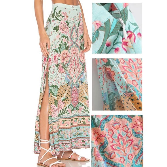 Bohemian Gypsy Style Split Style Skirt - Picture 2 of 8